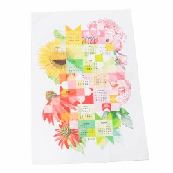 Sew Happy Calendar Towel Sew Happy Calendar Towel