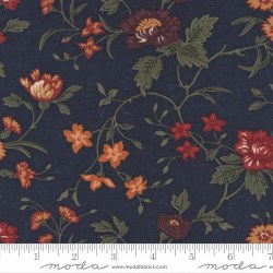 Clover Blossom Farm Large Floral Blue