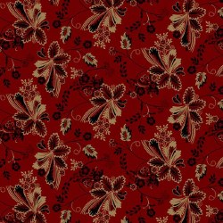 Dear Scarlet Lg Floral Wine