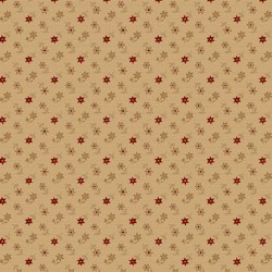 Dear Scarlet Flowers Beige