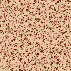 Liberty Island Floral Red