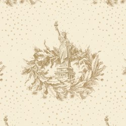 108" Liberty Island Lady Cream