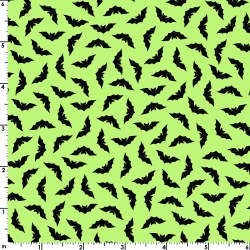 Hometown Halloween Bats Green Hometown Halloween Bats Green