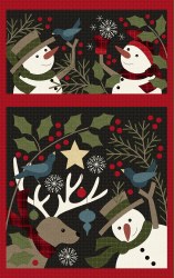 Holly Jolly Snowmen Panel