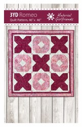 3 Yard Romeo Quilt Pattern