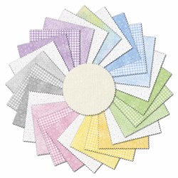 Sorbet Flannel 10 Inch Square