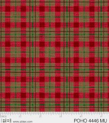 Postcard Holiday Plaid FBP Postcard Holiday Plaid FBP