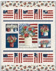 God Bless America Quilt Kit