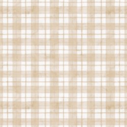 Farmhouse Americana Plaid Ecru