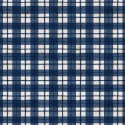 Farmhouse Americana Plaid Navy