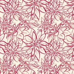 Poinsettia 108" Red