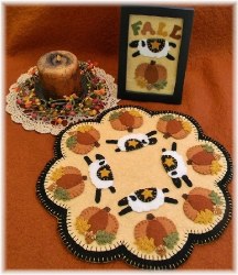 Wool Felt Patterns By Style Penny Rugs And Candle Mats Prairie