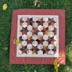 Pam's Stars Table Topper Fall