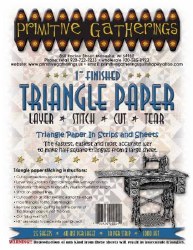 Triangle Paper 1 Inch