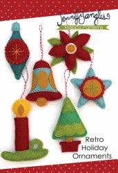 Retro Holiday Ornaments