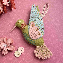 Hummingbird Wool Felt Kit