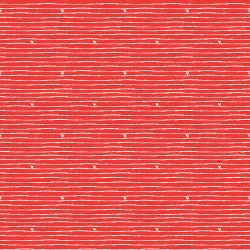 From the Heart Stripe Red