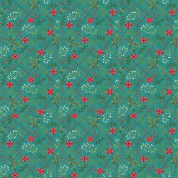 Snowed In Berries Teal Stash Builder Snowed In Berries Teal Stash Builder