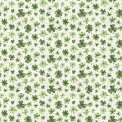 Monthly Placemats Shamrock Wht