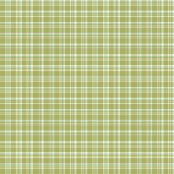 Hello Spring Plaid Green