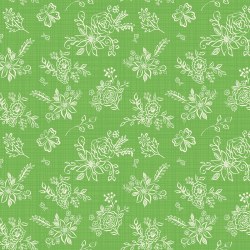 Gingham Cottage Tonal Green