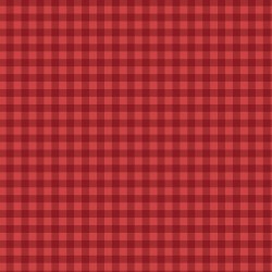 Red White True Plaid Red