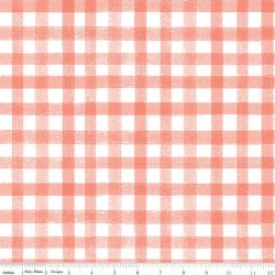 Homemade Gingham Coral
