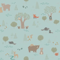 Elmer & Eloise Animals Flannel