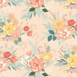 New Beginnings 108 Inch Floral Blush