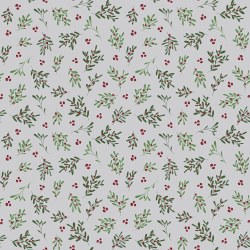 Mistletoe & Holly Mistletoe Silver