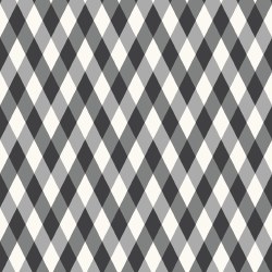 Frank and Friends Diamonds Black