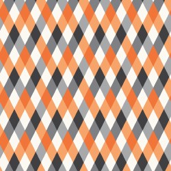 Frank and Friends Diamonds Orange