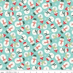 The North Pole  Snowmen Aqua