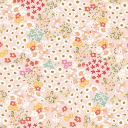 Cotton Nook Flowerbed Blush