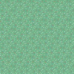 Cotton Nook Flowers Green