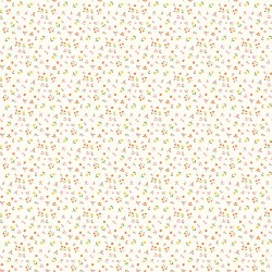 Cotton Nook Flowers White