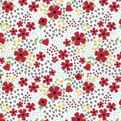 Little Ladybug Main White