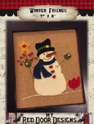 Wool Felt Patterns By Designer My Red Door Designs Prairie