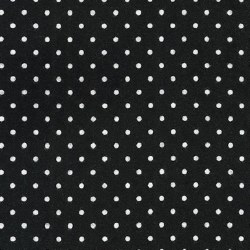 Cozy Cotton Dots Black