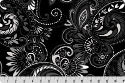 Cuddle Paisley Black