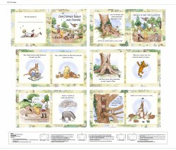 Classic Winnie the Pooh Book Panel