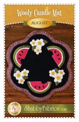 Wooly Candle Mat August