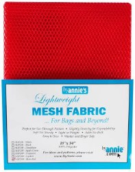 Mesh Lite Weight Red 18 x 54