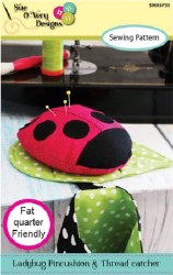Charming Stamp Ladybug Pincush Charming Stamp Ladybug Pincush