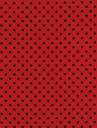 Dot Red with Black Dot