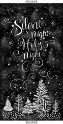 Silent Night Panel Black