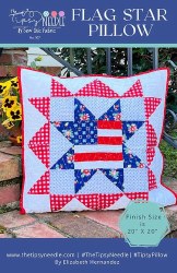 Flag Star Pillow