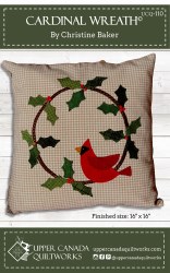 Cardinal Wreath Pillow