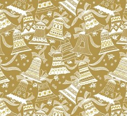 Holiday Village Bells Gold Holiday Village Bells Gold