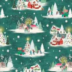 Christmas Village Main Night